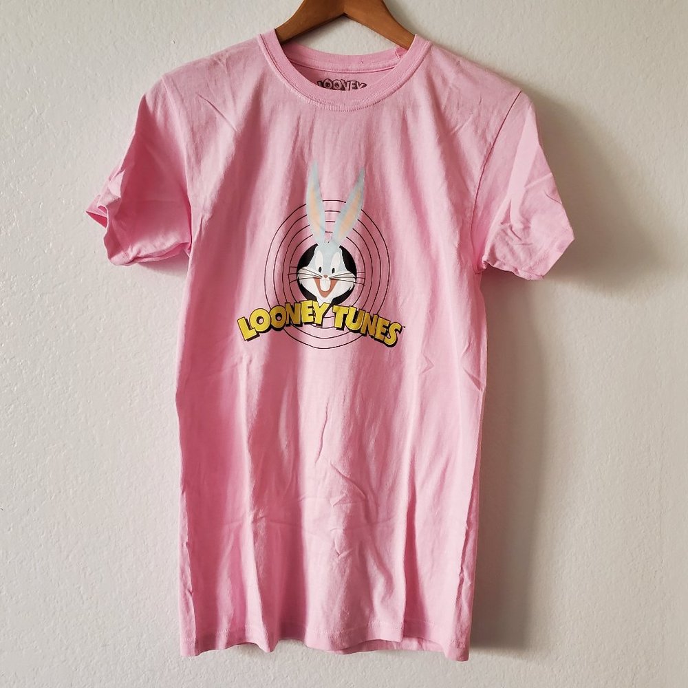 Looney tunes Bugs Bunny pink t shirt